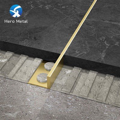 borde de azulejo de esquina de aluminio